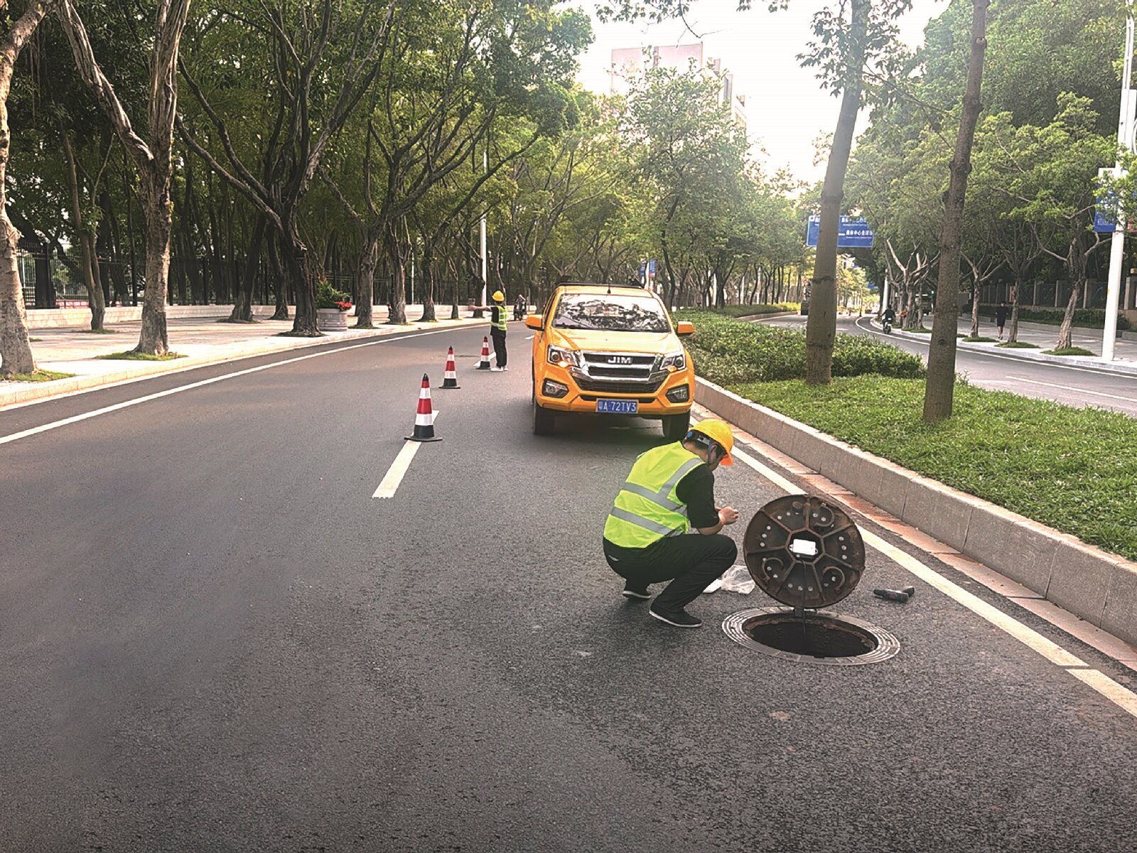 广州排水智能井盖检测项目