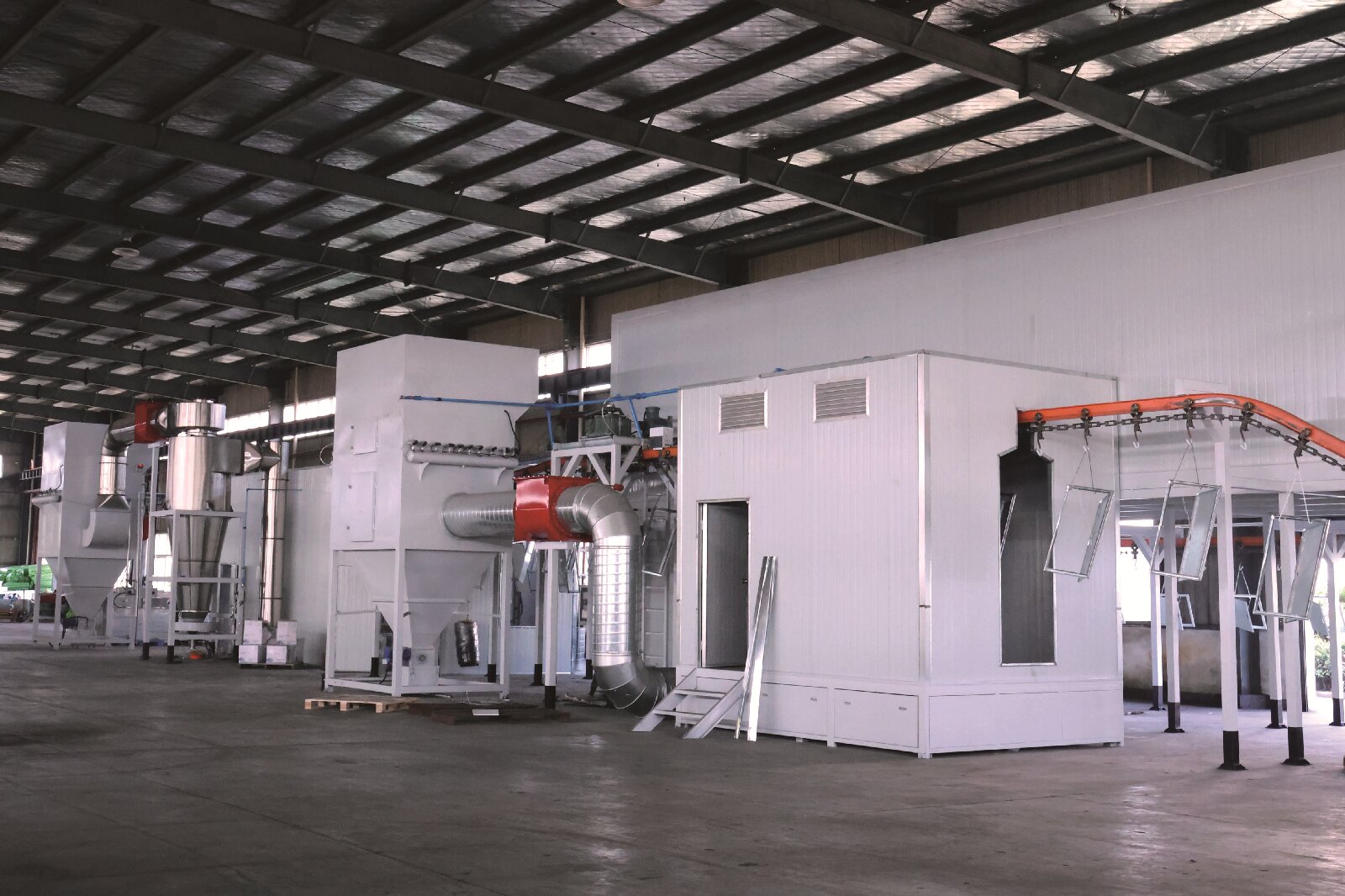 喷涂固化一体式流水线