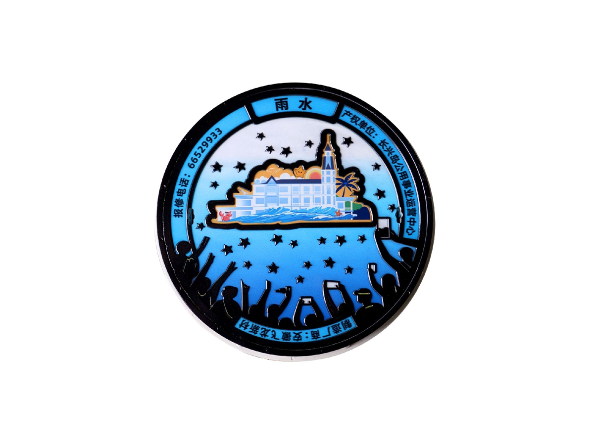 大连长兴岛文旅项目-艺术井盖（一）