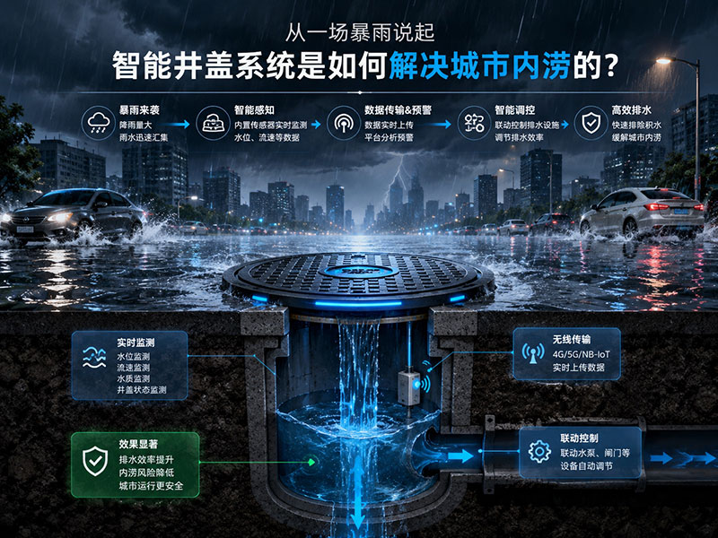 智能井盖的优势及作用